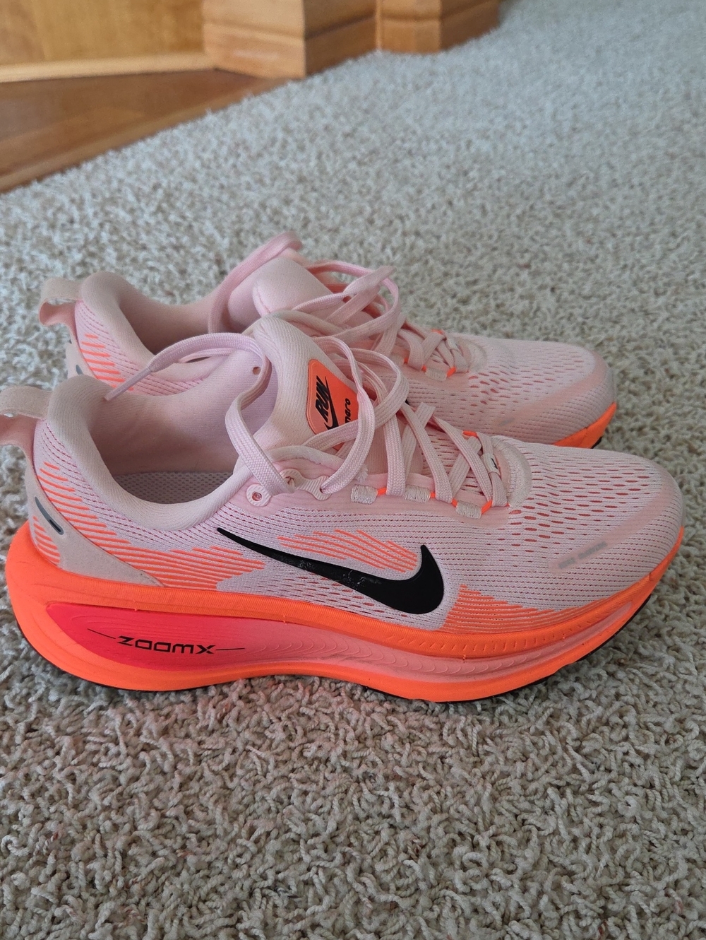 Nike Women’s Pink & Orange ZoomX Running Shoes - Picture 5 of 12
